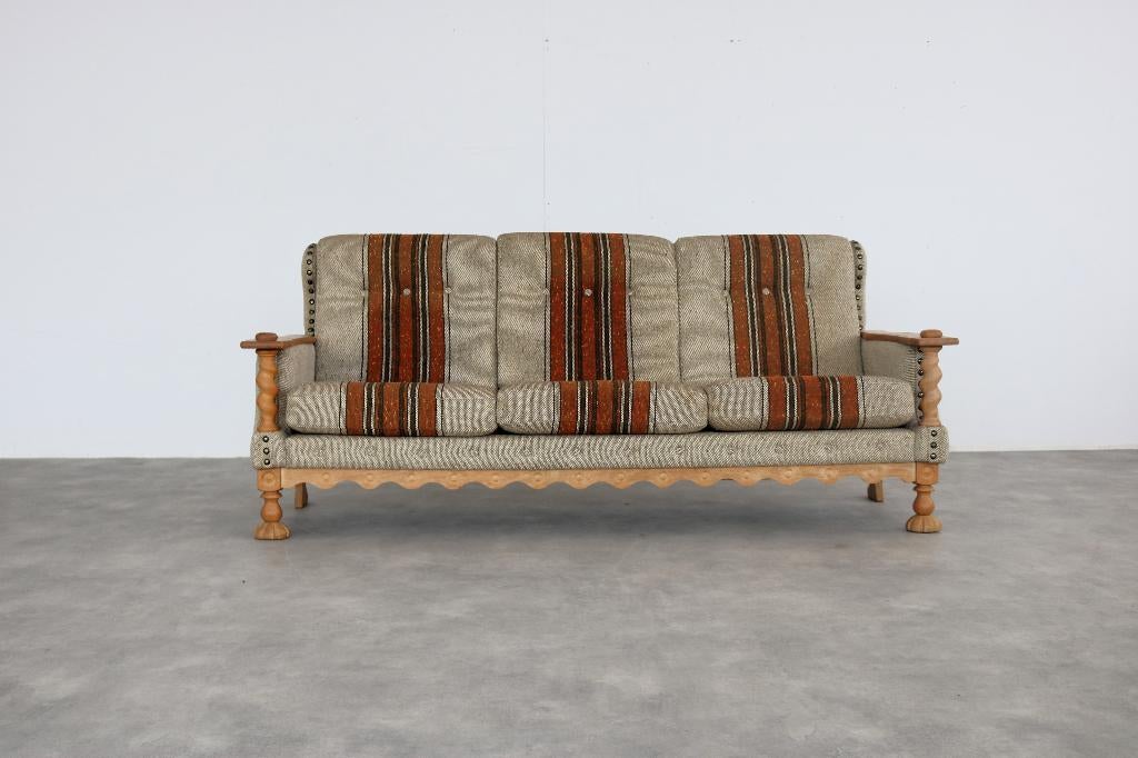 brutalist sofa | bank | jaren 60 | Deens, Gebruikt, ., 75 tot 100 cm, Ophalen of Verzenden