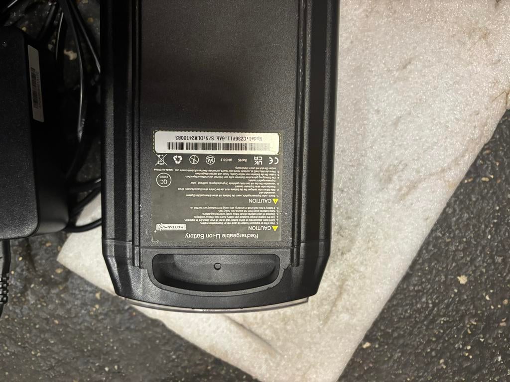 Stella accu Z.G.A.N. met factuur, Fietsen en Brommers, Ophalen of Verzenden, Zo goed als nieuw