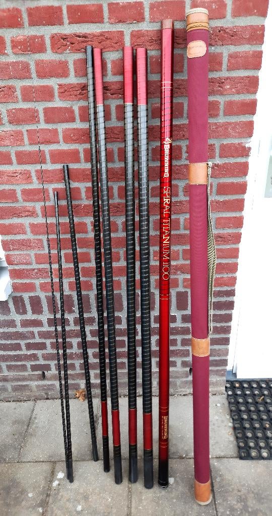 VASTE INSTEEKHENGEL BROWNING 150 EURO BIEDEN VANAF 100 EURO, Watersport en Boten, Ophalen, Zo goed als nieuw, Vaste hengel