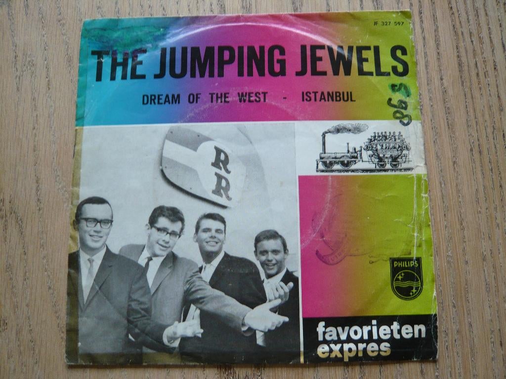 Single Van The Jumping Jewels., Gebruikt, Originele persing, 7 inch, Single