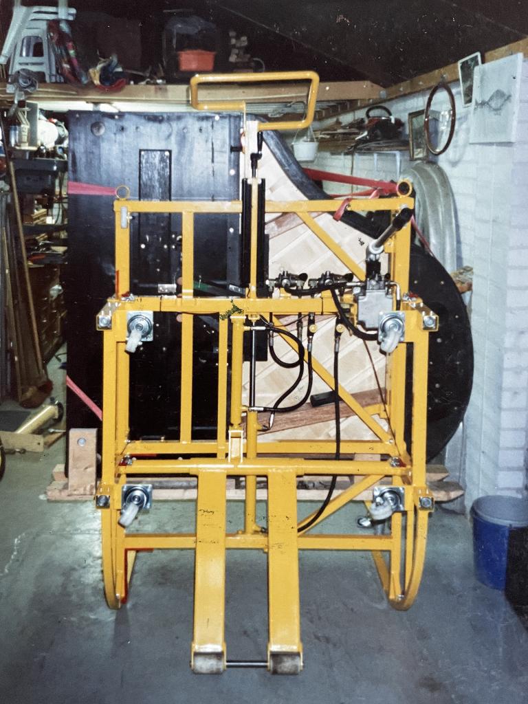 Vleugel transport apparatuur Rippen en universeel, Muziek en Instrumenten, Piano's, Ophalen, Zo goed als nieuw, Zwart, Vleugel