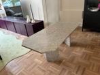Travertin salon tafel in zeer goede staat, Huis en Inrichting, Tafels | Salontafels, Ophalen, Overige materialen, 100 tot 150 cm