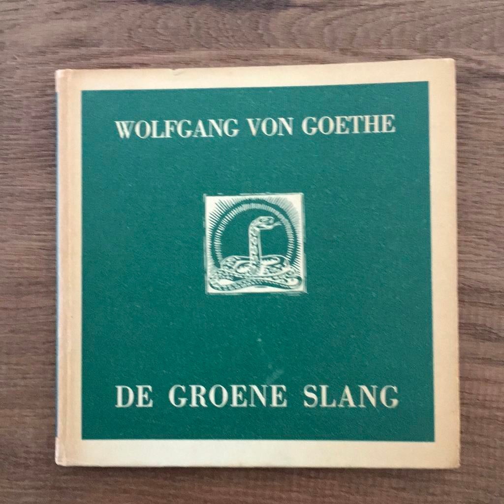 Wolfgang von Goethe: De groene slang, Ophalen of Verzenden, Gelezen, Europa overig