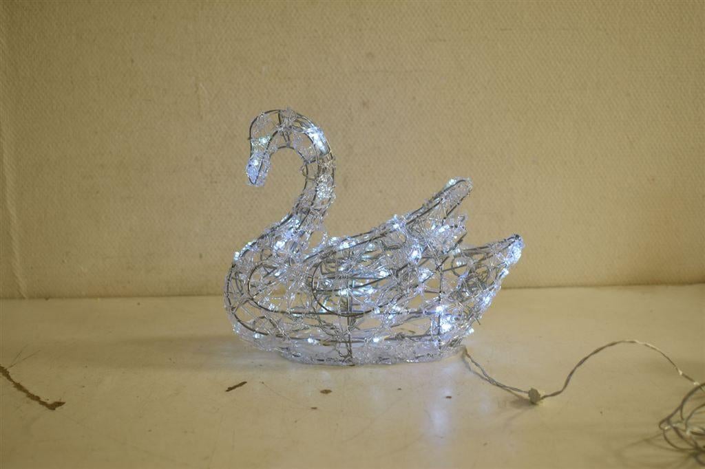 Lumineo verlichte zwaan 46403, Ophalen of Verzenden, Gebruikt, Dier