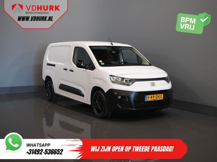 Fiat Doblò 1.5D 130 pk L2 Riem.V.V/ CarPlay/ Navi/ Camera/, Auto's, Bestelauto's, Bedrijf, Te koop, ABS, Achteruitrijcamera, Airconditioning