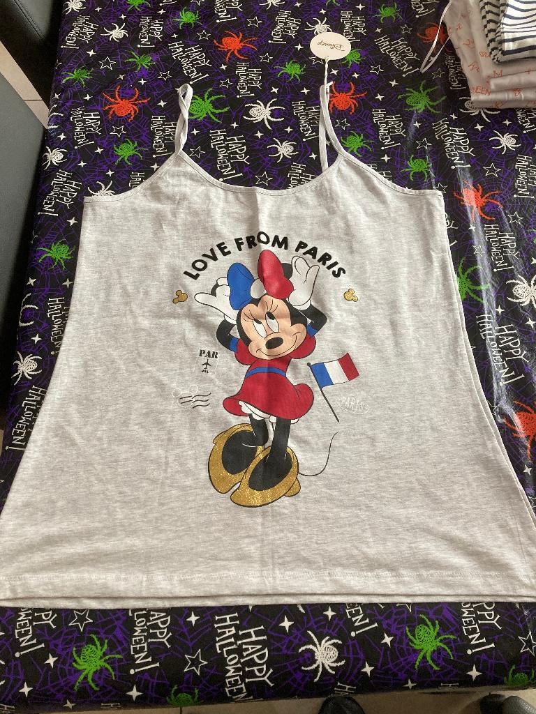 Nieuw Disney topje - Minnie Mouse Love from Paris - maat XL, Kleding | Dames, Tops, Ophalen of Verzenden, Nieuw, Maat 46/48 (XL) of groter