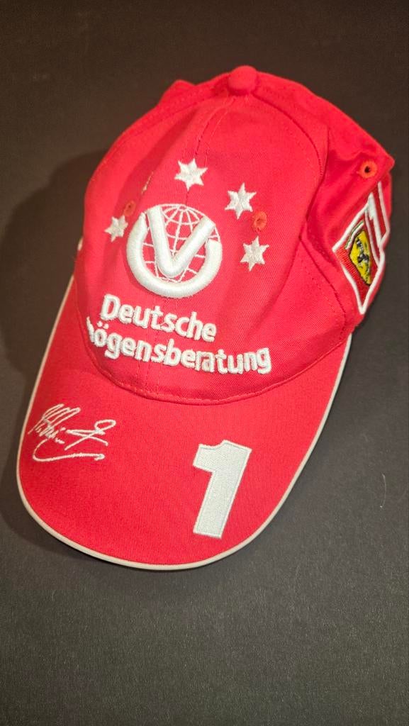 Ferrari Pet Michael Schumacher Handtekening, Ferrari, One size fits all, Ophalen of Verzenden, Pet