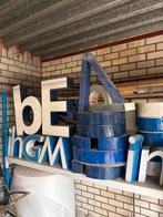Partij reclame letters en lichtbakken tot 40 x, Ophalen