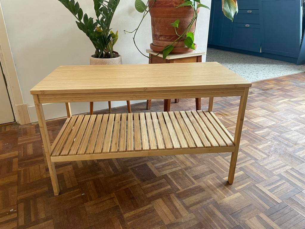 RAGRUND badkamerbankje IKEA, Huis en Inrichting, Badkamer | Badkamermeubels, Zo goed als nieuw, (Half)hoge kast, Minder dan 100 cm