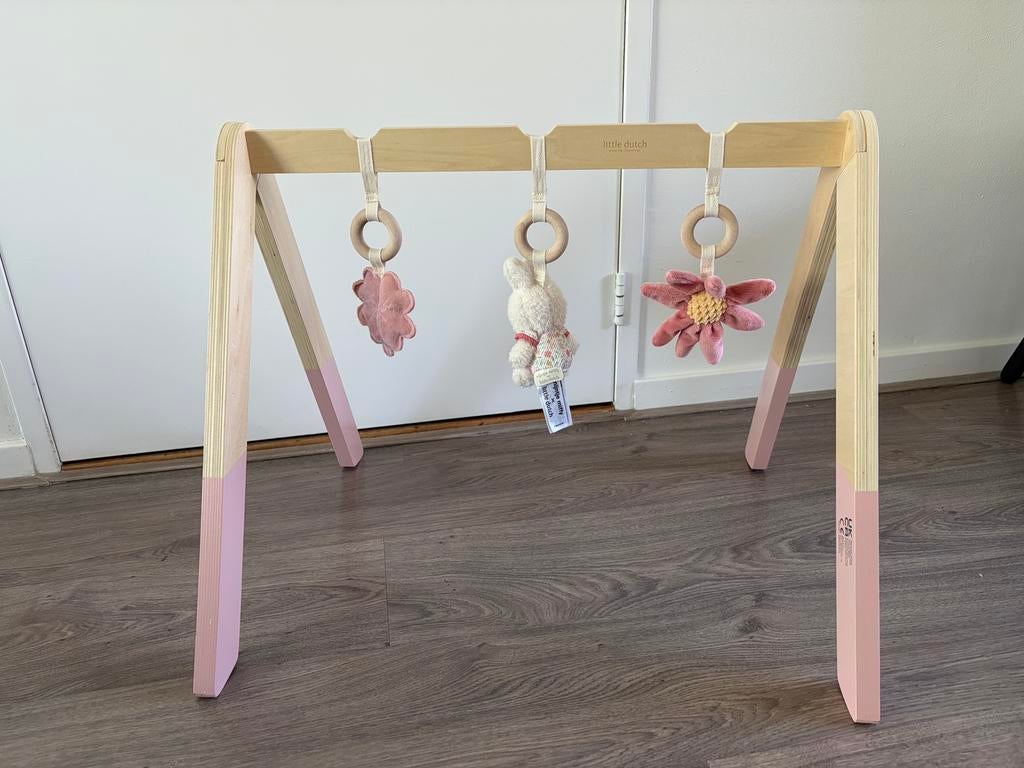 Nijntje x Little Dutch houten babygym (als nieuw), Kinderen en Baby's, Ophalen of Verzenden, Zo goed als nieuw, Babygym