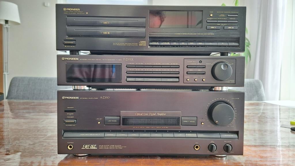 Pioneer HiFi set: Versterker, Tuner, Twin-tray CD-speler, Ophalen, Gebruikt, Losse componenten, Pioneer