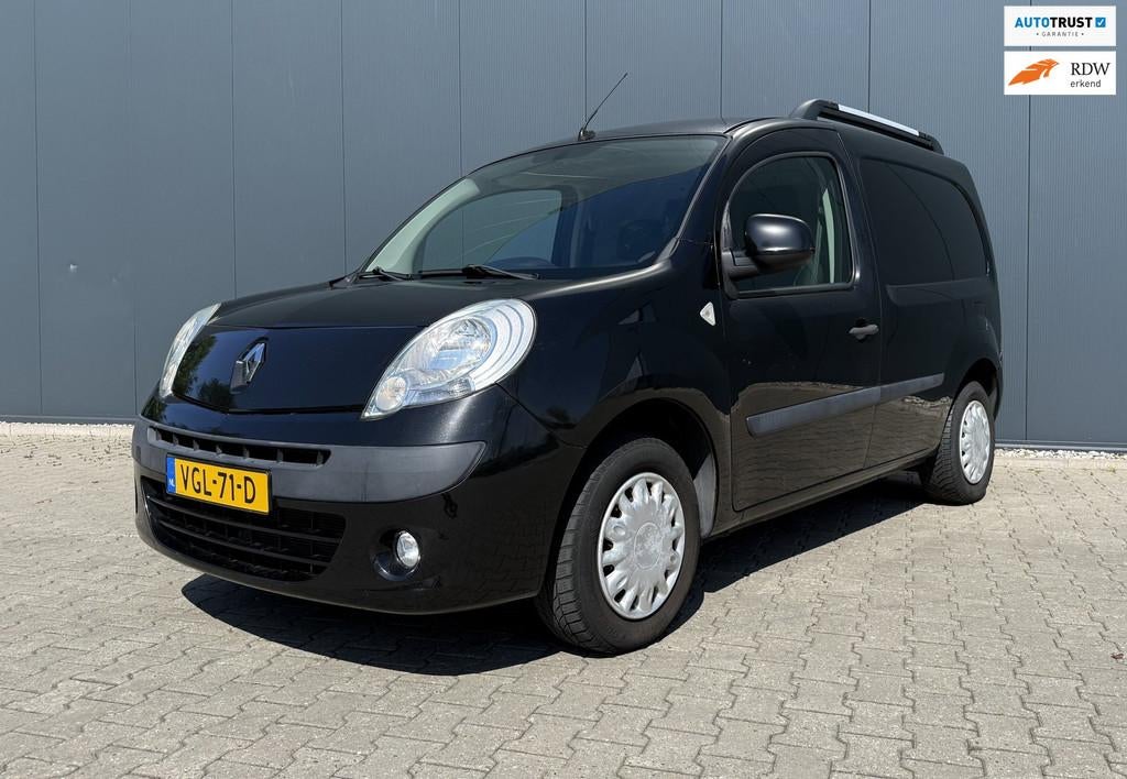 Renault Kangoo Express 1.6-16V Express Comfort Airco Trekhaa, Auto's, Bestelauto's, Stof, Gebruikt, 4 cilinders, Zwart
