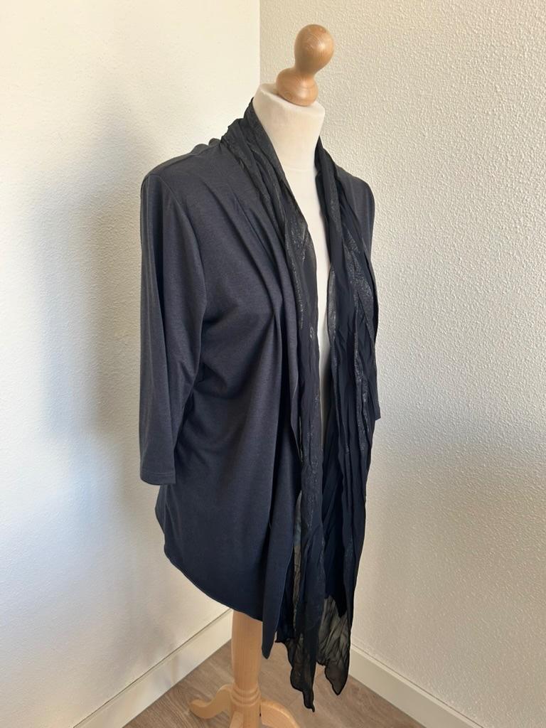 Betty Barclay maat 40 antraciet grijs zilver vest 3136, Maat 38/40 (M), Betty Barclay, Betty Barclay, Betty Barclay