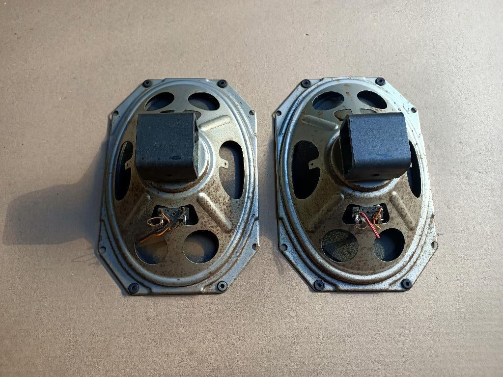 2x Hoge Tonen Speakers NSM (Div) jukebox, Verzenden, Gebruikt, 1950 tot 1960, Seeburg