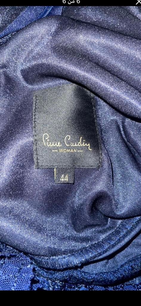 Pierre Cardin Galajurk Maat 44 - Donkerblauw met pailletten, Ophalen, Galajurk, Blauw, Maat 46/48 (XL) of groter