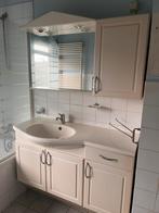 Badkamer (badkuip + douche + wastafelmeubel) GRATIS, Ophalen, Gebruikt, Met douche