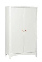 Leander Classic Kinderkledingkast Wit, Ophalen, Gebruikt, Kast, 50 tot 70 cm
