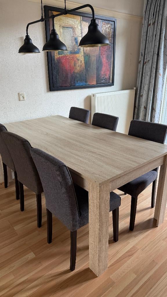 Complete inboedel: eettafel, bank, kast, lampen, kleed, Ophalen of Verzenden, Zo goed als nieuw, 25 tot 50 cm, Minder dan 100 cm