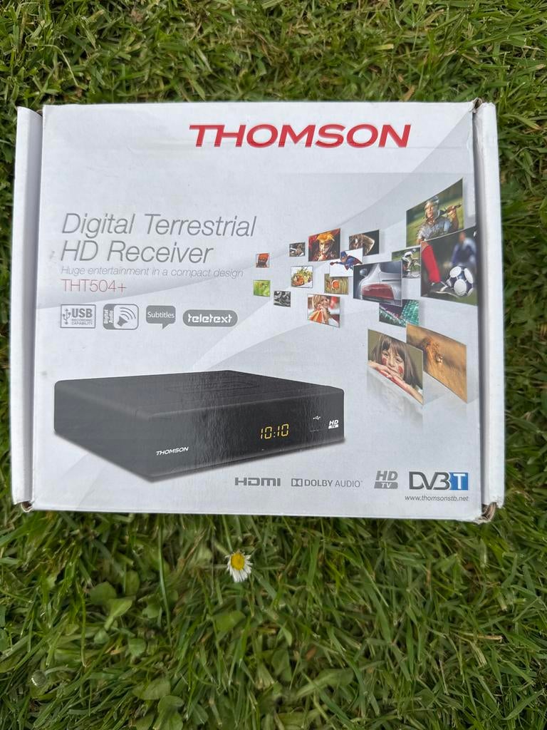 Thomson THT504+ Digitale Terrestriële HD Ontvanger, Audio, Tv en Foto, Decoders en Harddiskrecorders, Zo goed als nieuw, Decoder