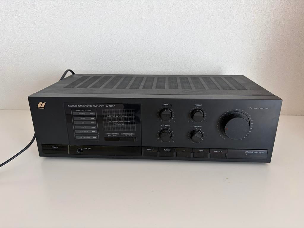 Sansui Stereo Integrated Amplifier A-1000, Overige merken, Gebruikt, Ophalen of Verzenden, Minder dan 60 watt