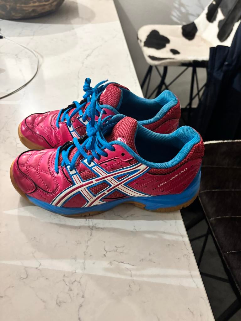 Roze Asics sportschoenen maat 39, Ophalen of Verzenden, Gedragen, Roze, Sportschoenen