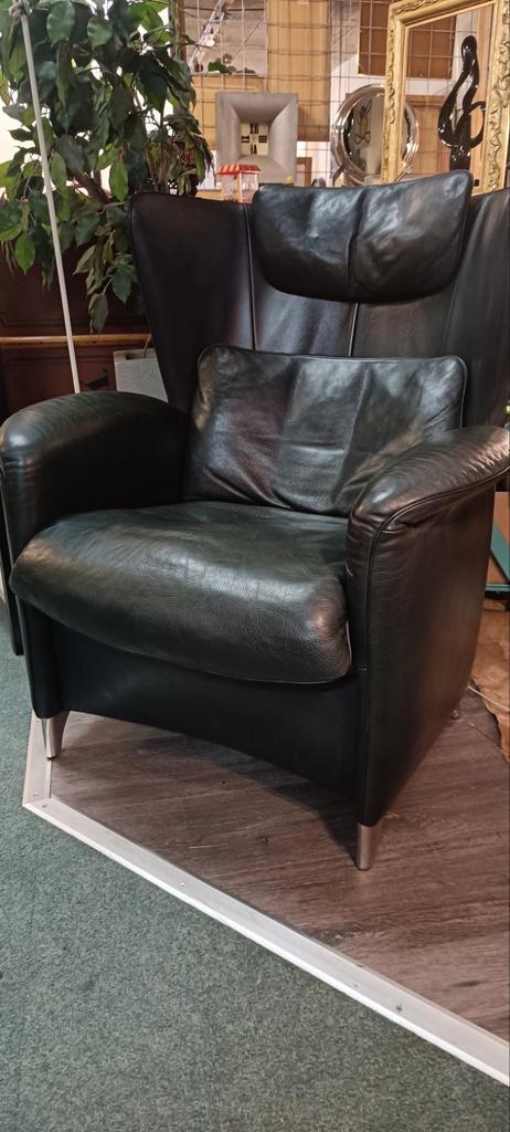 DeSede DS23 Leren Fauteuil - Comfortabel en Stijlvol, Huis en Inrichting, Fauteuils, Gebruikt, Leer, 75 tot 100 cm, 75 tot 100 cm