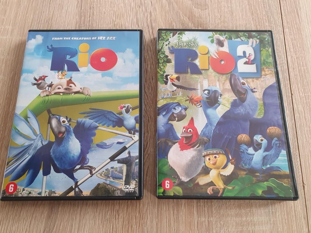 Rio en Rio 2, Vanaf 6 jaar, Ophalen of Verzenden, Zo goed als nieuw