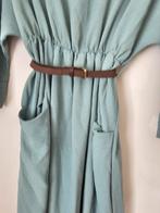 Mintgroene jurk met riem - Maat L, Maat 42/44 (L), Nieuw, Ophalen of Verzenden, Onbekend