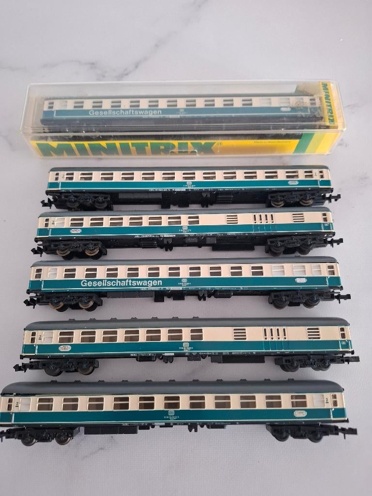 Modelbouw N Spoor goederenwagons en containers, Wagon, Ophalen of Verzenden, Zo goed als nieuw, Fleischmann