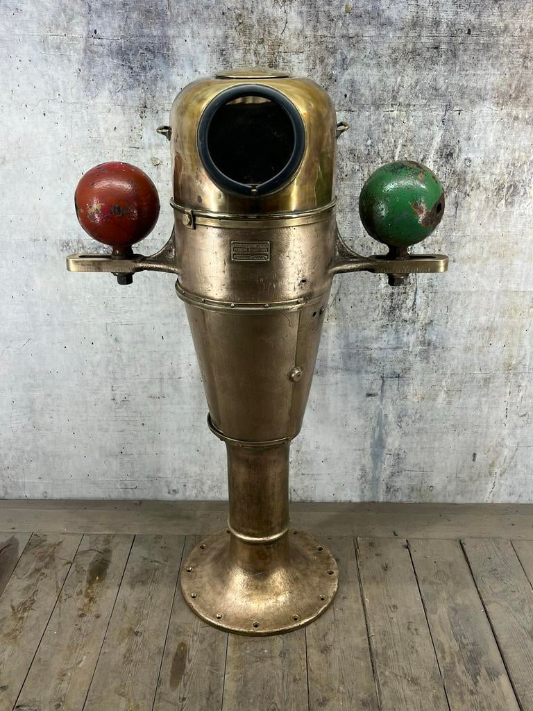 Antiek Scheepskompas - Messing - Kevin&Wilfried, Ophalen, Gebruikt