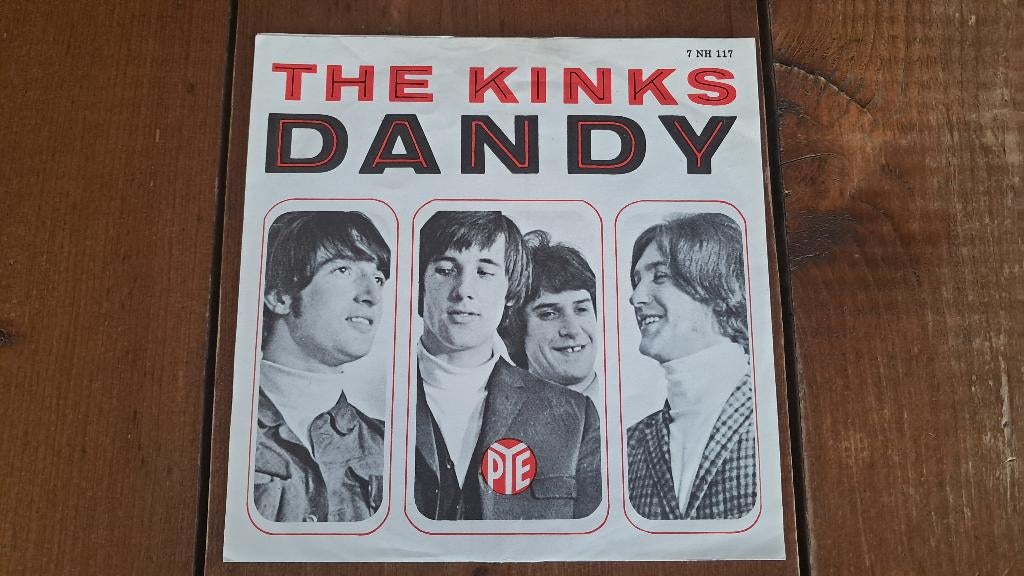 vinyl single The Kinks ‎– Dandy, Cd's en Dvd's, Vinyl Singles, Gebruikt, Originele persing, Single, 1960 - 1969, Rock en Metal