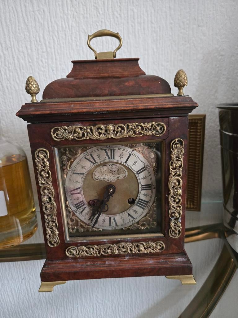 Vintage Roby Wood London klok, Ophalen of Verzenden