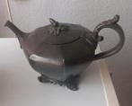 Antieke Engelse tinnen theepot - James Dixon and Sons, Antiek en Kunst, Ophalen of Verzenden