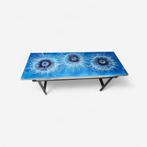 Vintage Belarti tegel/salontafel jaren 60/70, Huis en Inrichting, Ophalen, Gebruikt, 100 tot 150 cm, Mid century modern