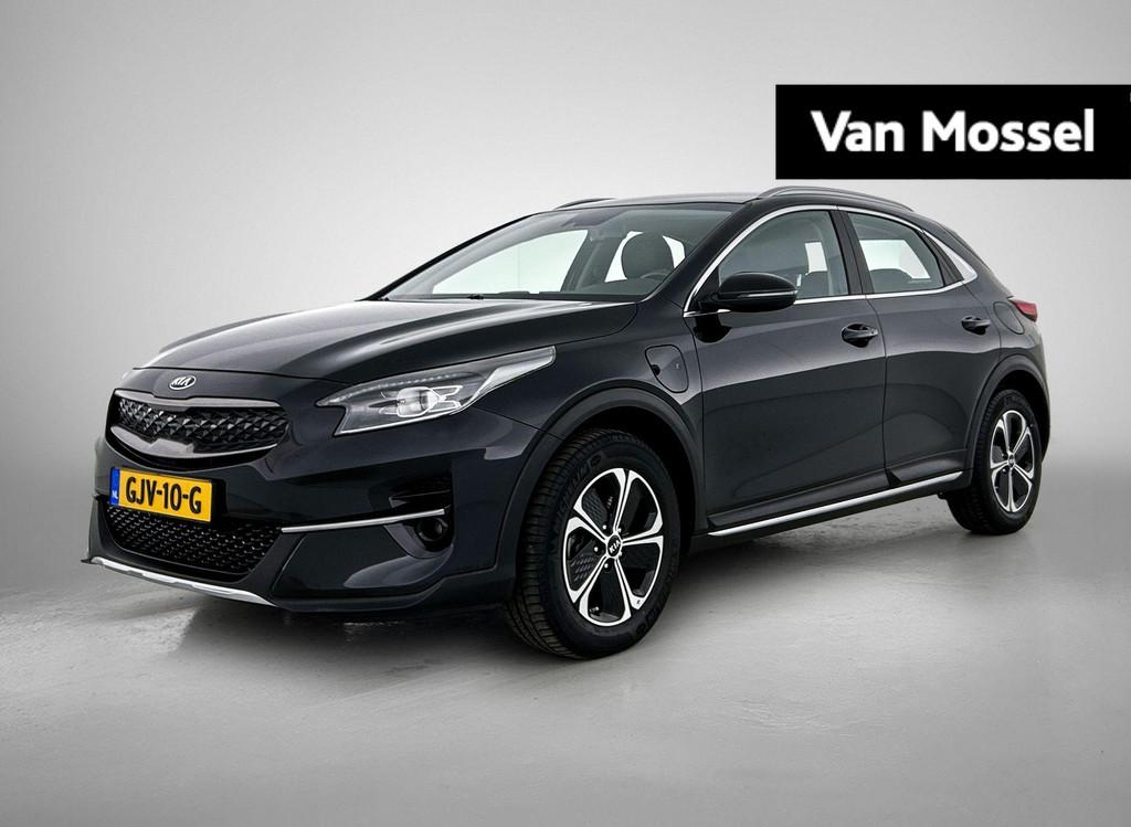 Kia XCeed 1.6 GDi PHEV DynamicPlusLine, Auto's, Kia, Gebruikt, Leder en Stof, Zwart, Plug-in hybride