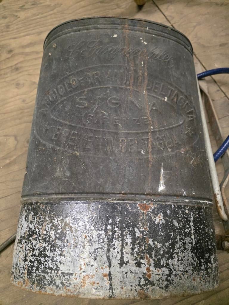 Vintage Angiolo Del Taglia Firenze rugspuit, Ophalen