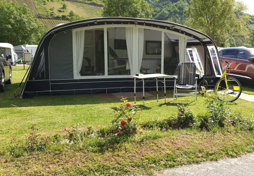 Dorema Onyx 270 voortent maat 13 en kuipzeil, Ophalen, Gebruikt, Dorema