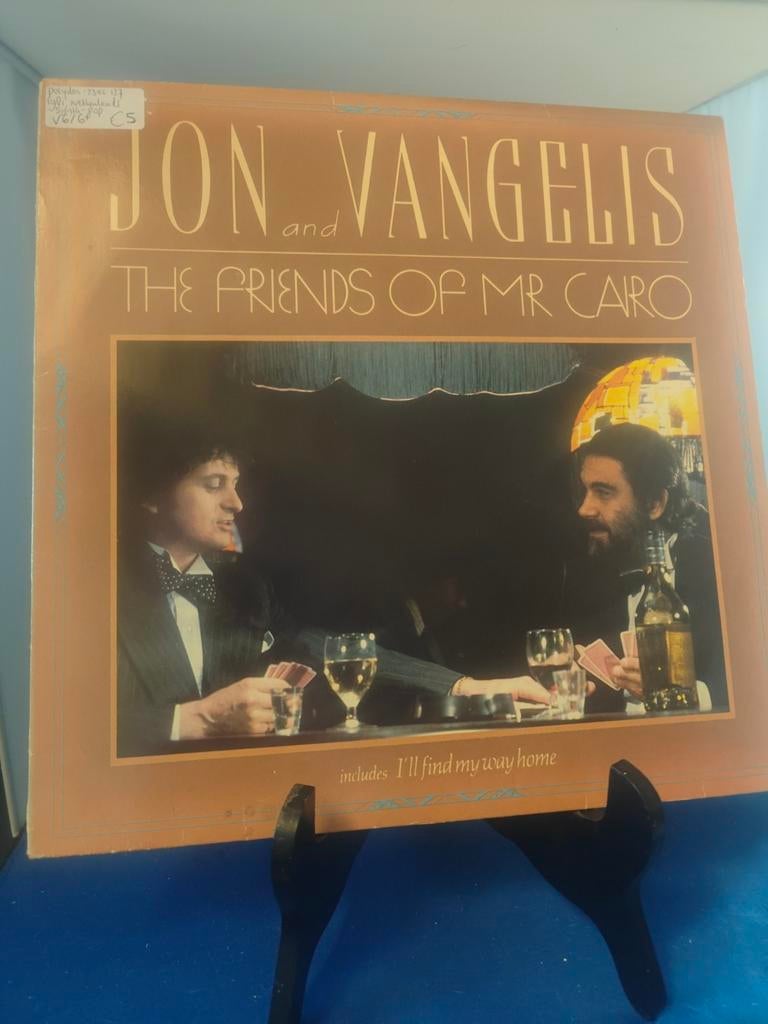 Jon And Vangelis - The Friends Of Mr Cairo LP, Ophalen of Verzenden, Zo goed als nieuw, 12 inch