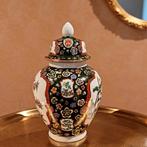 Chinese vintage handbeschilderde theepot / vaas / gemberpot, Ophalen of Verzenden, Nieuw, Goud