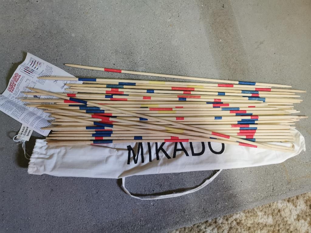 Mikado – grote staafjes, Ophalen of Verzenden, Zo goed als nieuw