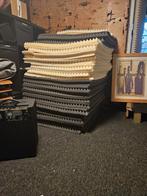 Geluidsdempend schuimrubber piramideplaten, Ophalen of Verzenden, Materiaal