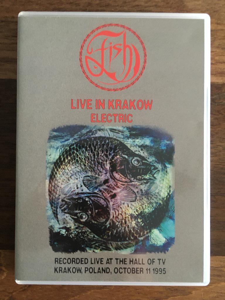 Dvd Fish Live In Krakow Electric 1995 ( Marillion ), Alle leeftijden, Ophalen of Verzenden, Zo goed als nieuw, Muziek en Concerten