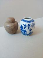 Vintage gemberpotten. Natuursteen/porselein Pr. p/st vanaf, Ophalen of Verzenden