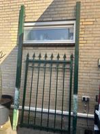 Tuinpoort groen, Tuin en Terras, Ophalen, Zo goed als nieuw, IJzer