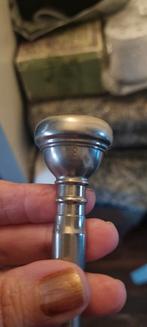 Trompet mondstuk - Zilverkleurig, Ophalen of Verzenden, Gebruikt, Overige typen