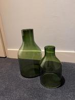 sier vasen, Ophalen, Minder dan 50 cm, Groen, Glas