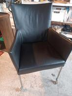 4 nette eetkamerstoelen Bert plantagie, Ophalen, Gebruikt, Minder dan 75 cm, Leer