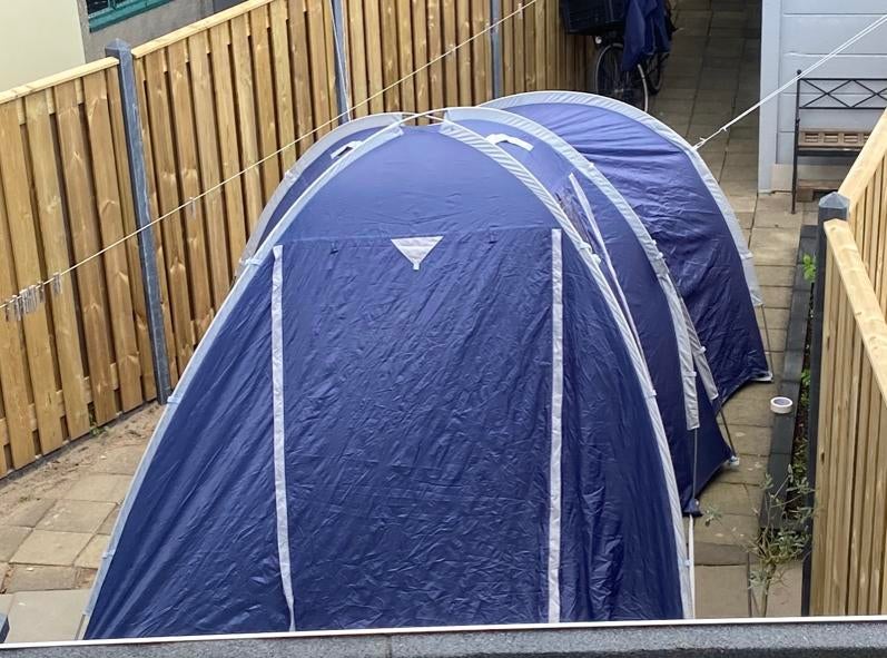 Perry Sport Mt. Nimrod tent., Caravans en Kamperen, Ophalen, Gebruikt, Tot en met 4