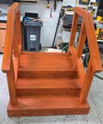 Chalet caravan opstap veranda bordestrap op maat gebouwd, Tuin en Terras, Ophalen of Verzenden, Nieuw, Hout