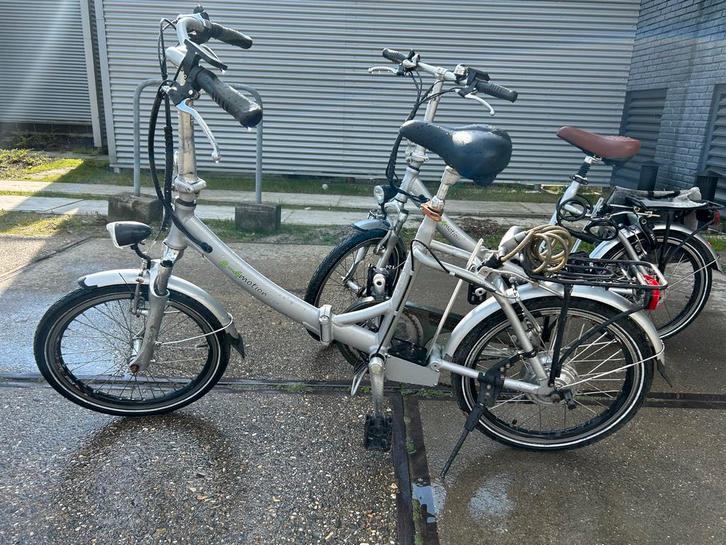 2 elektrische vouwfietsen e4motion, Fietsen en Brommers, Fietsen | Vouwfietsen, Gebruikt, Overige merken, 20 inch of meer, Totaal opvouwbaar